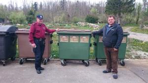 Rjava posoda bloki 1